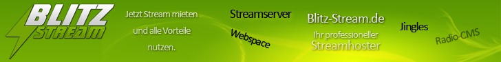 Blitz-Stream • Dein Streamanbieter • Professionelles • Audio • und • Video • Streaming